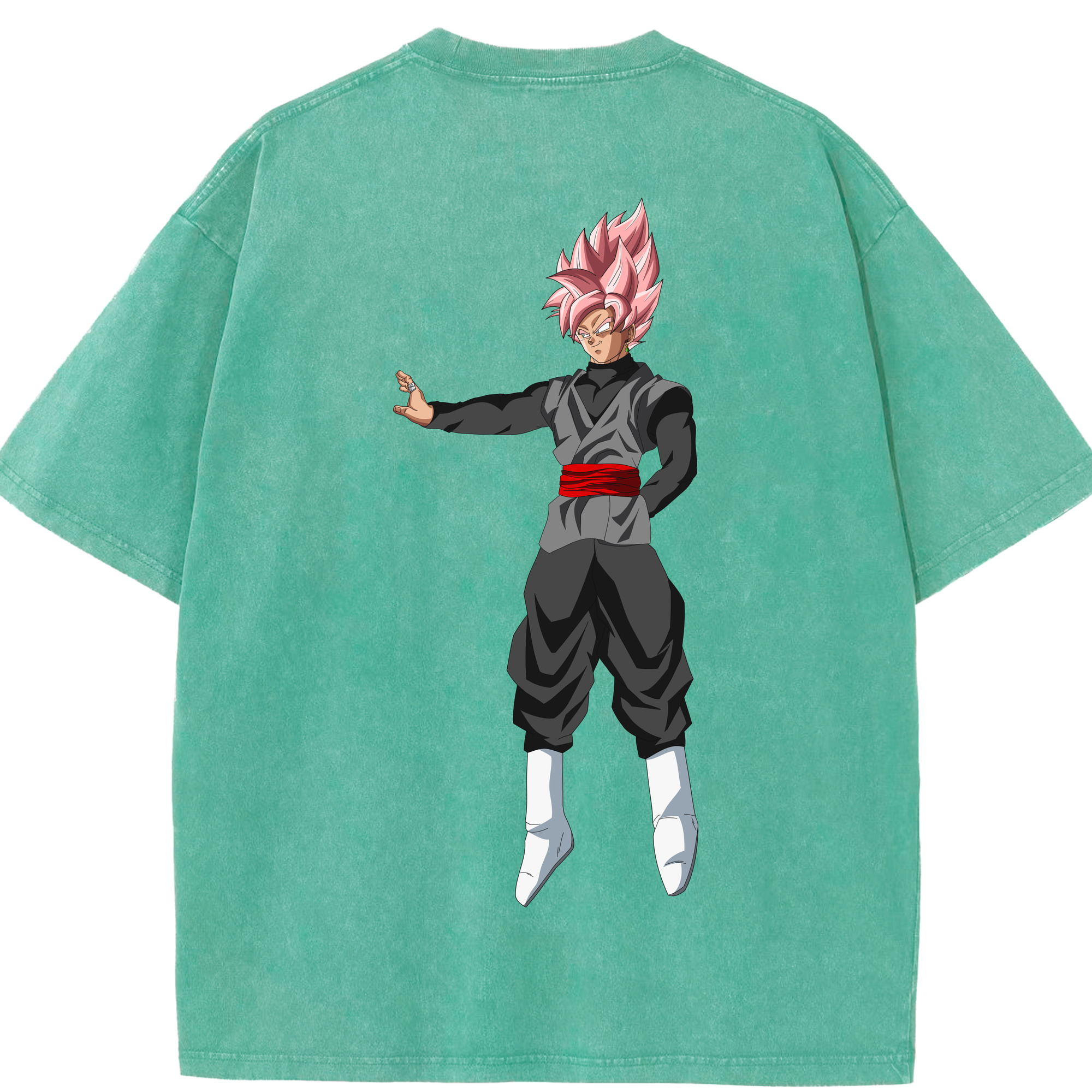 （画像用） ドラゴンボール ベジット DRAGON BALL Vegetto 綿100% ヴィンテージ風 半袖Tシャツ（背面プリント）